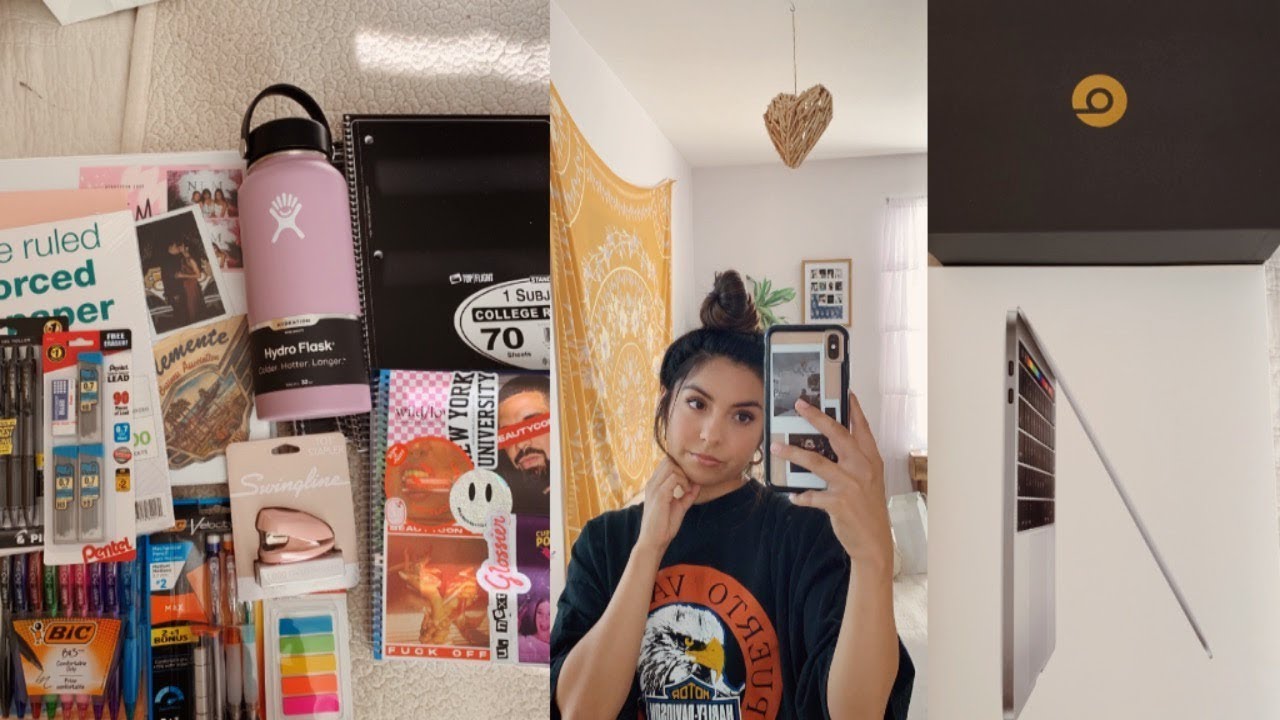 COLLEGE FRESHMAN back to school supplies haul
