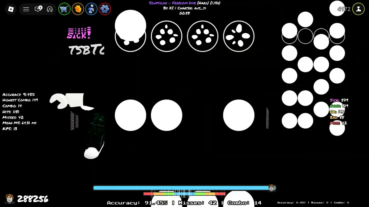 warming up my fingers before playing tsb