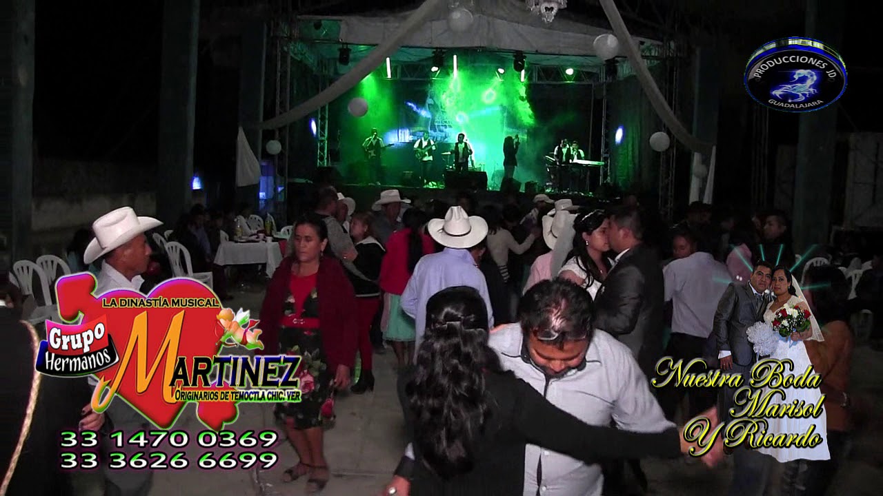LA DINASTIA MUSICAL GRUPO HERMANOS MARTINEZ EN VIVO EN LOS PANALES, ORIZATLAN, HGO