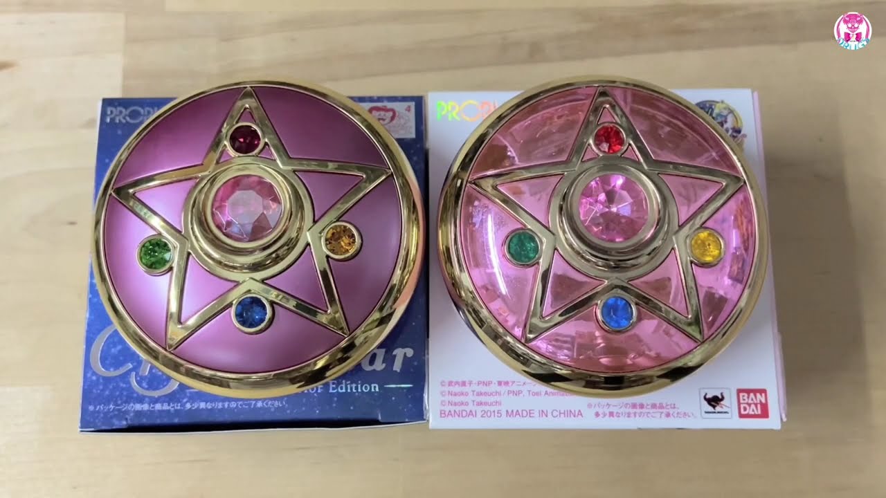 💀Proplica Crystal Star Compact Compare! 大比對！2020 Brilliant Color vs 2015 ラグジュアリー SailorMoon