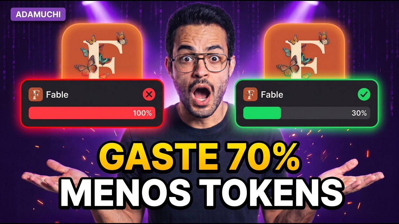 Essa NOVA T&Eacute;CNICA diminui seu gasto de TOKENS da IA em 70%