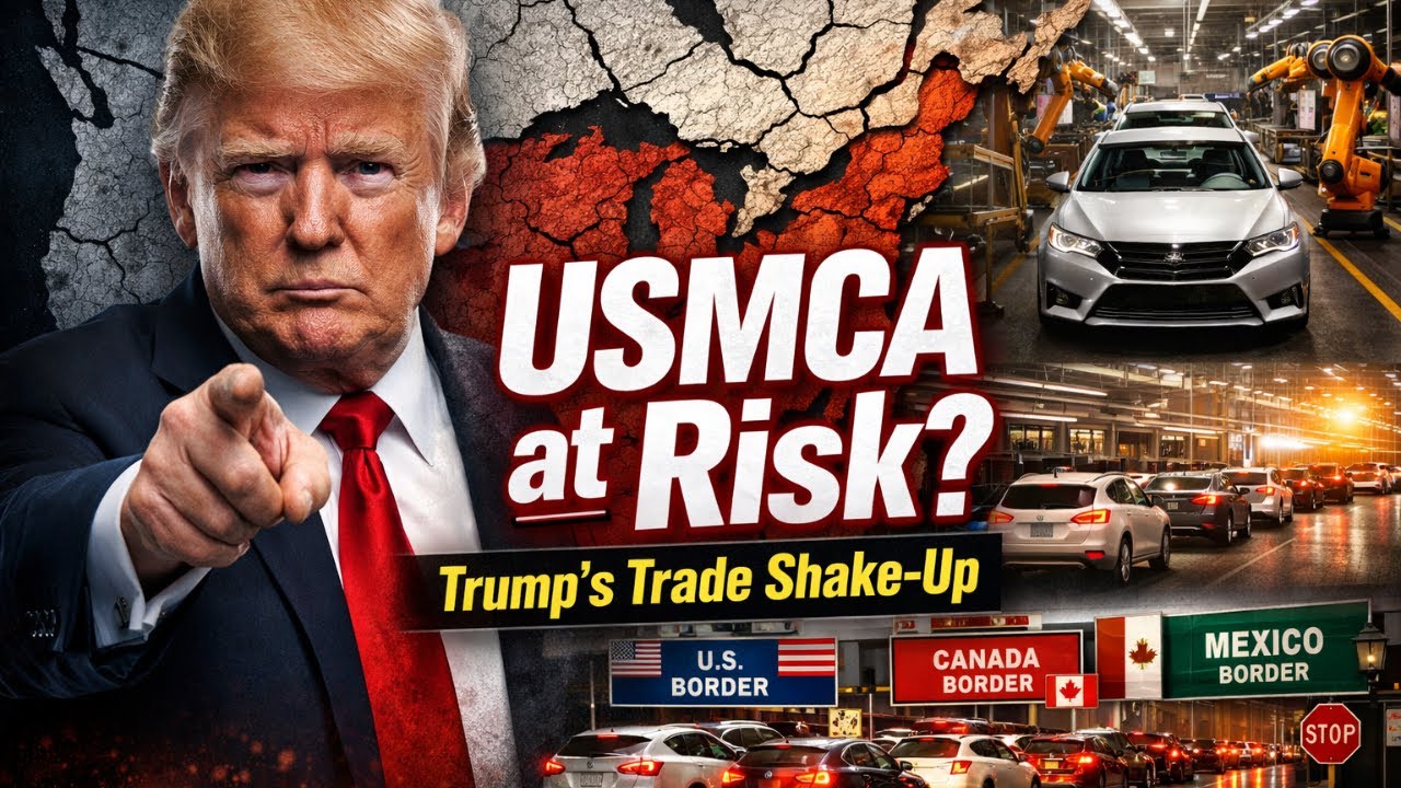 Может ли Трамп отменить соглашение USMCA? Что это значит для автомобилей, рабочих мест и торговли?