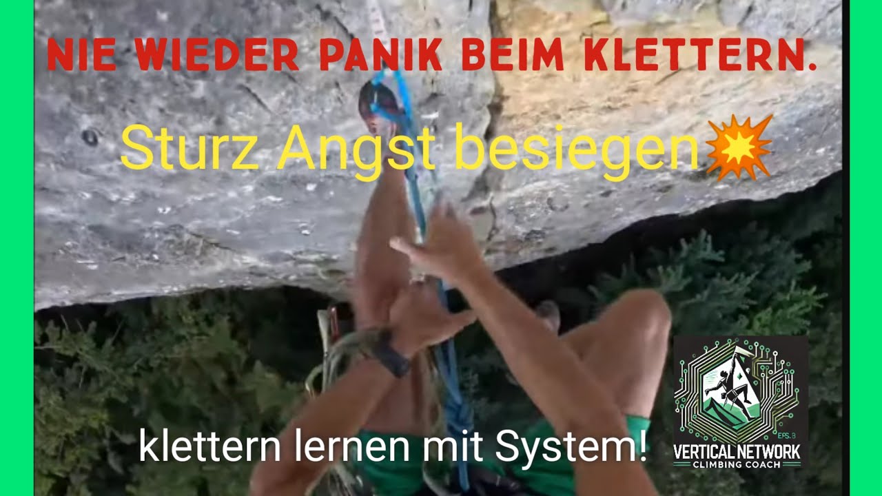 Nie wieder Panik beim Klettern – Dein System gegen Sturzangst #klettertraining #climbing