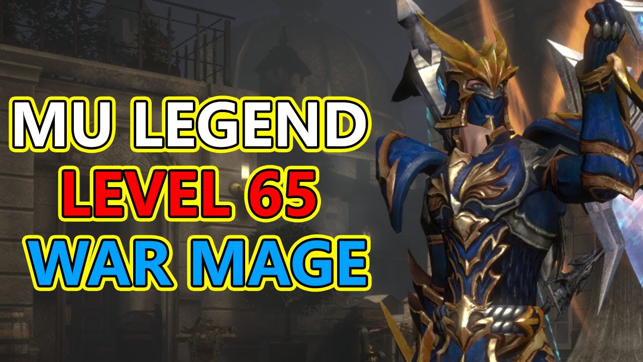 MU Legend Online CBT2 Level 65 War Mage (Max) Party Dungeon