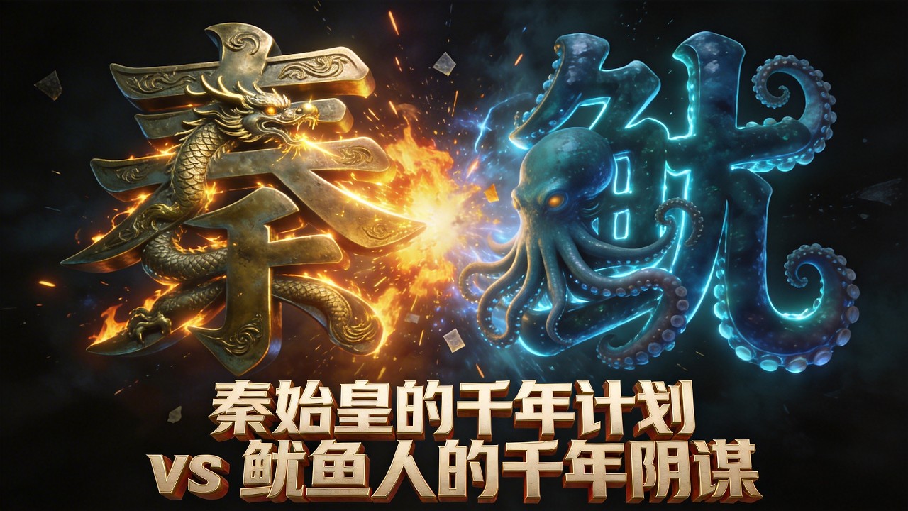 秦始皇的千年计划 vs 鱿鱼人的千年阴谋：吃瓜蒙主教你看懂什么叫阳谋！