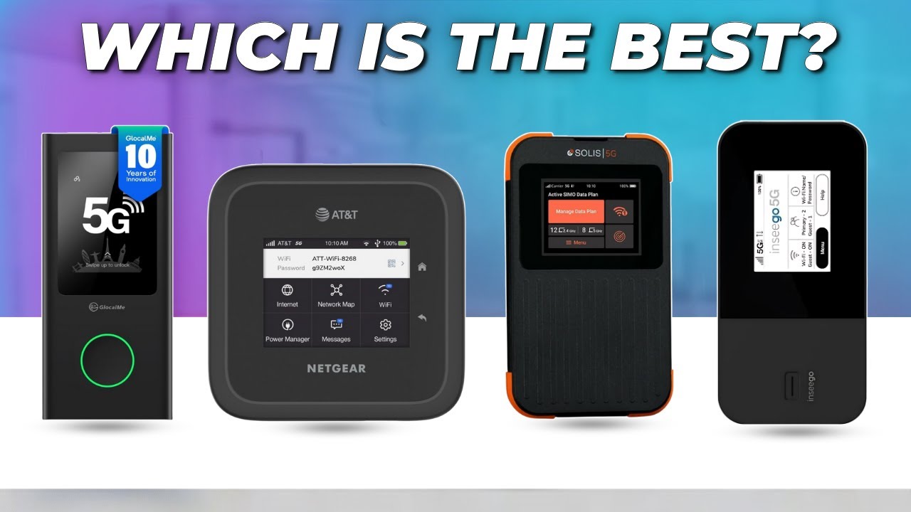 Best Portable 5G Hotspots of 2026