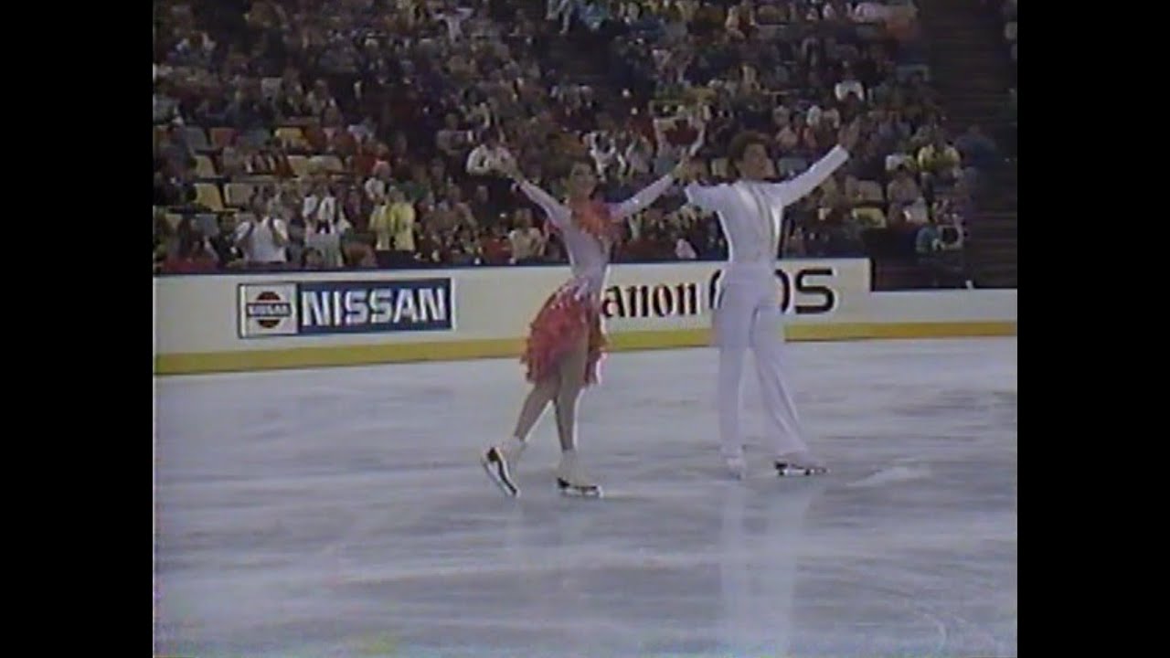 Marina Klimova & Sergei Ponomarenko URS - 1987 World Championships Original Set Pattern Dance