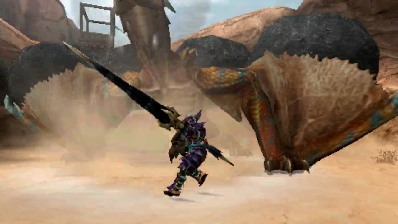 【MHP2G】回避性能無しのランスでティガに挑むと…