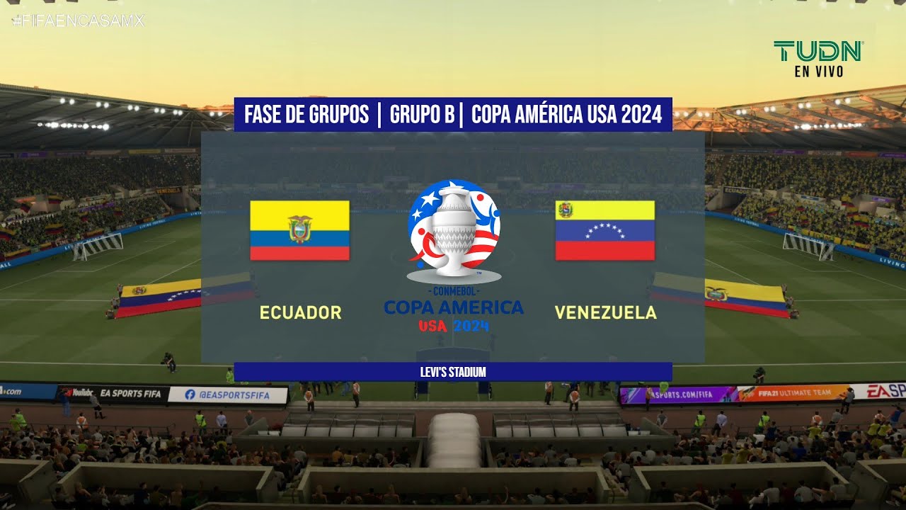 Ecuador vs Venezuela | COPA América 2024 | FIFA 22