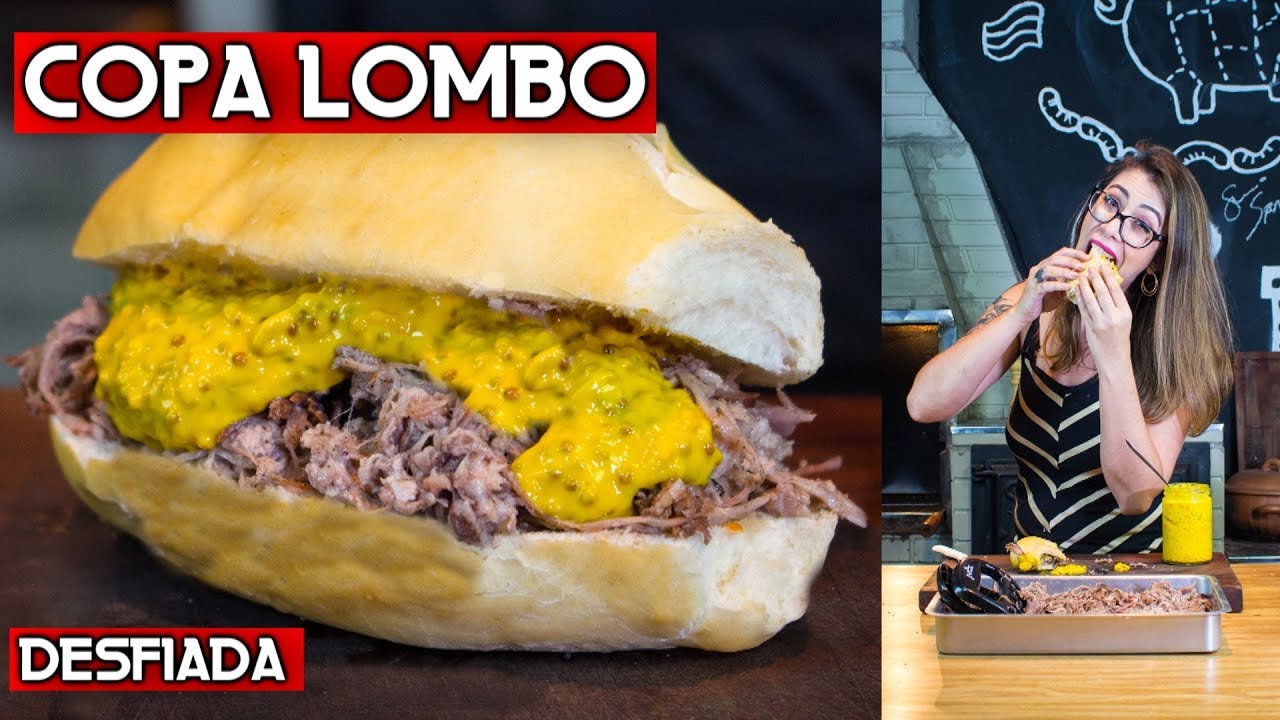 como fazer copa lombo desfiada
