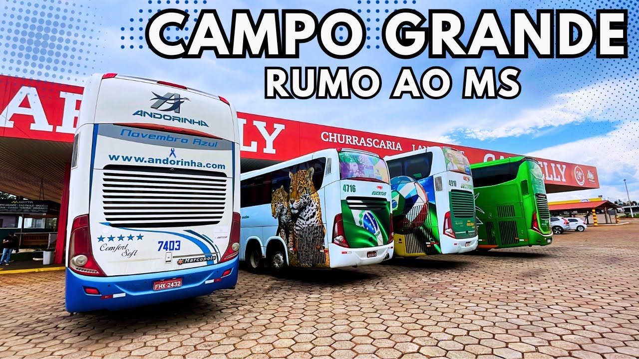 A TRADICIONAL!! Viajando de São Paulo para Campo Grande na Andorinha S.A!