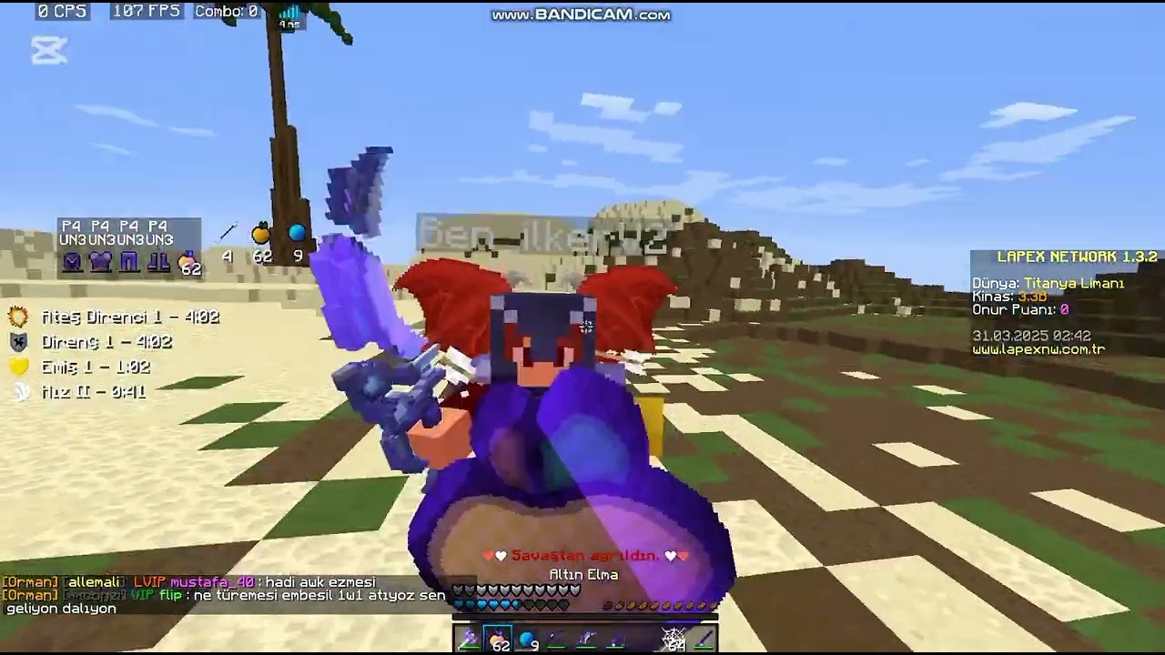 Lapex pd 4vs1 icinden gecmece