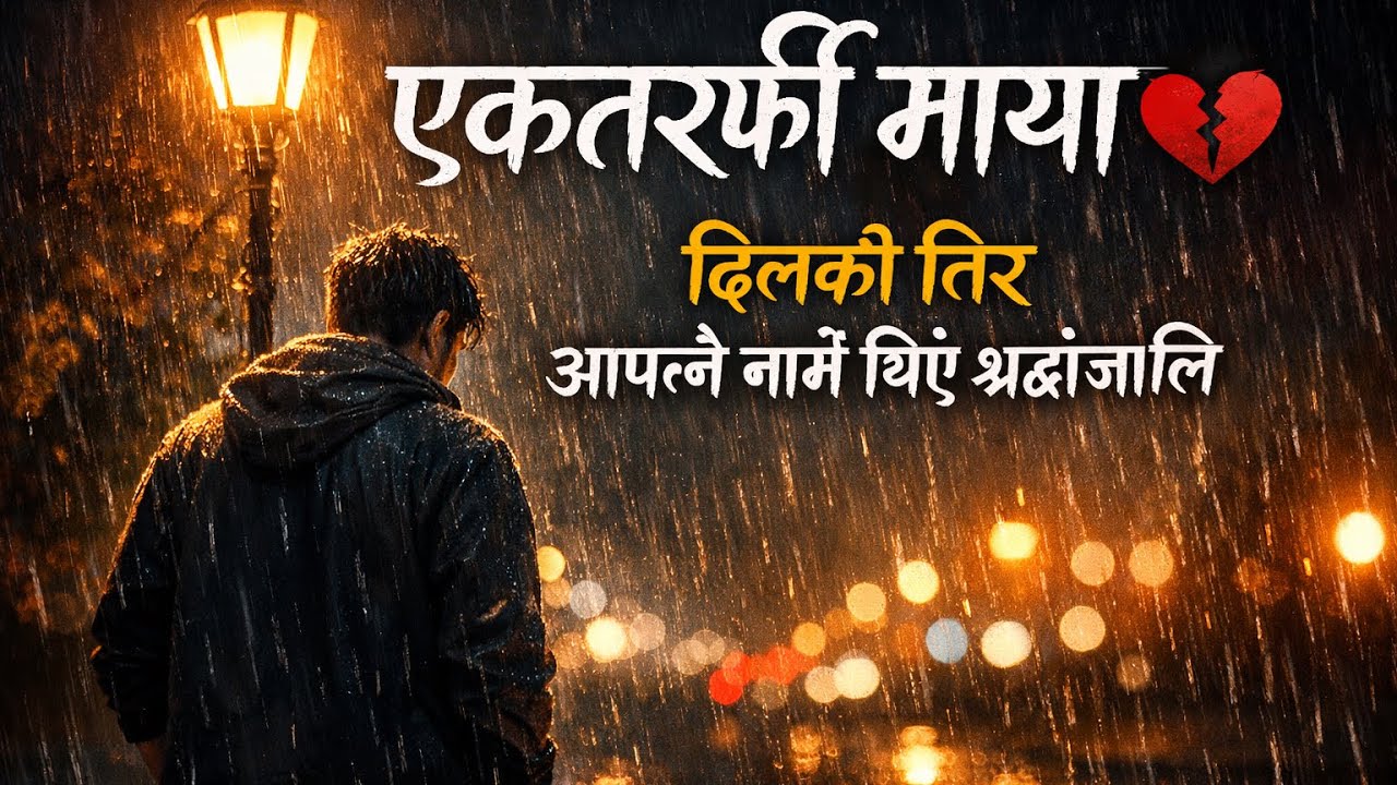 एकतर्फी माया 💔 | कसैले नबुझेको माया | Heart Touching Nepali Sad SongFebruary 15, 2026