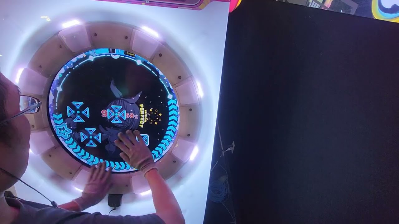 【maimai手元動画】 深海シティアンダーグラウンド MASTER 初見S+ 98.5312%