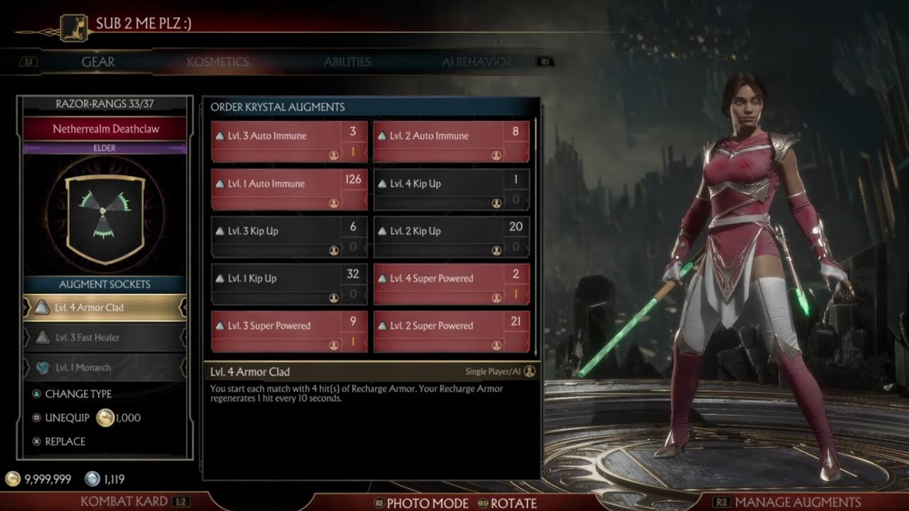 MK11 Top 5 Most Powerful Generic Augments