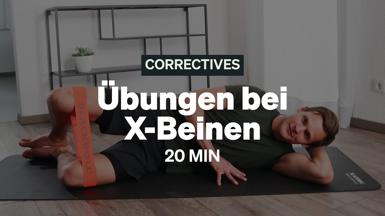 X-Beine korrigieren: Effektive Übungen für stabile Beine und Knie