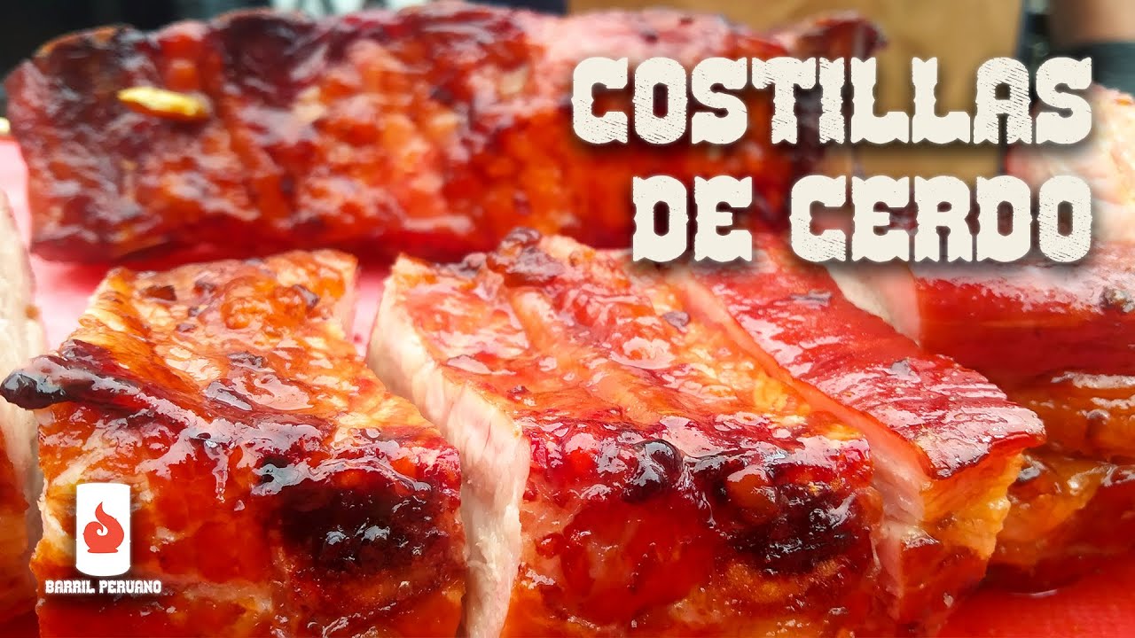 🐷🛢Costillas de Cerdo // Receta del Barril Peruano 🛢🐷🍖🔥🔥🔥