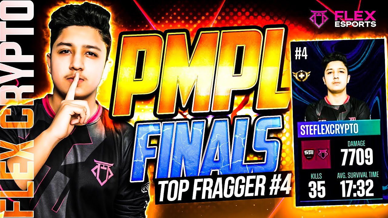 PMPL SOUTH ASIA FINALS TOP FRAGGER #4 &bull; EXTENDED KILLS AND HIGHLIGHTS &bull; CRYPTO &bull;