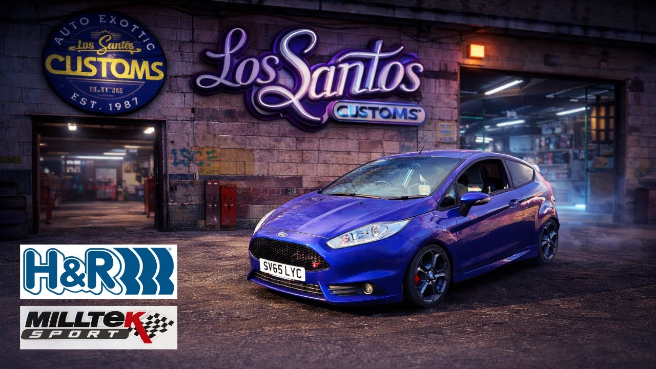 MOT FAIL? PERFECT EXCUSE FOR MODS! FIESTA ST MILLTEK EXHAUST AND H&R SPRINGS INSTALL!
