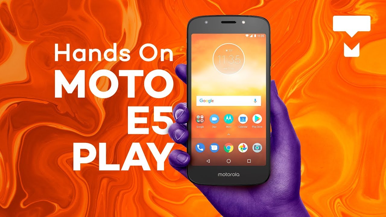 Moto E5 Play - Hands On - TecMundo