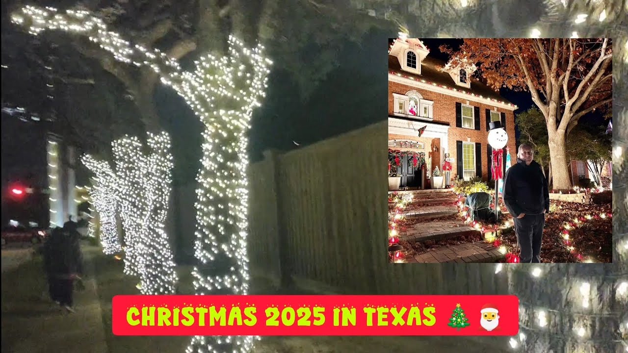 #CHRISTMAS 2025 in #Texas 🎄🎅 #MerryChristmas #ChristmasTree 