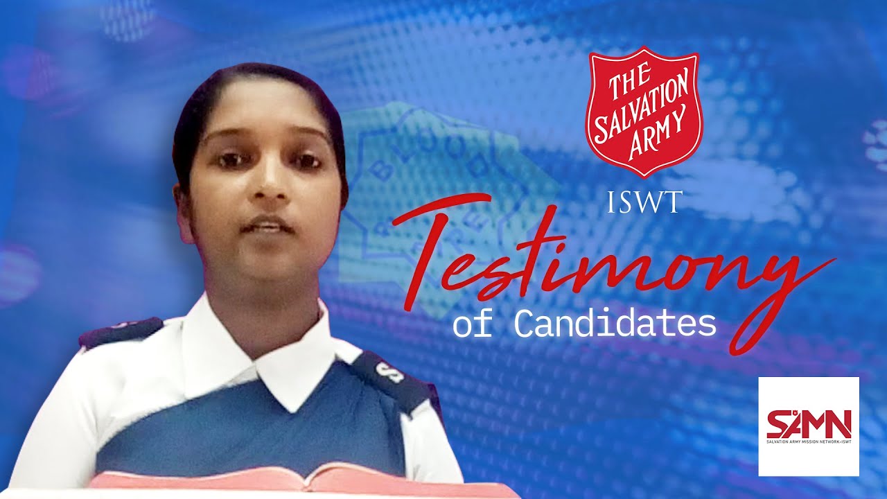 Testimony of Candidates | Candidate Viji Sunil | TSAISWT
