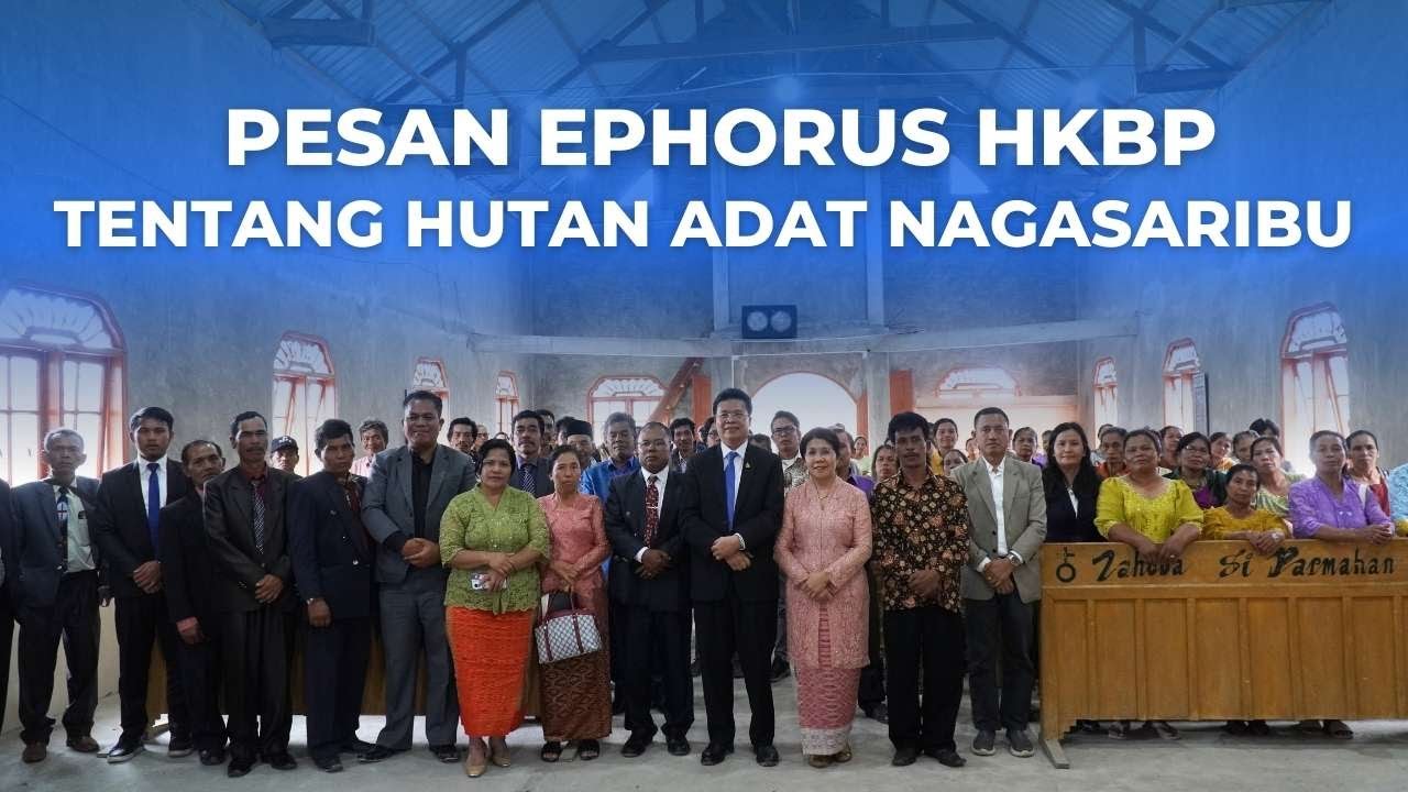 Bersama Jemaat & Warga Nagasaribu, Ephorus HKBP/Ketum PGI - Sumut  Serukan Pembebasan Akses Jalan
