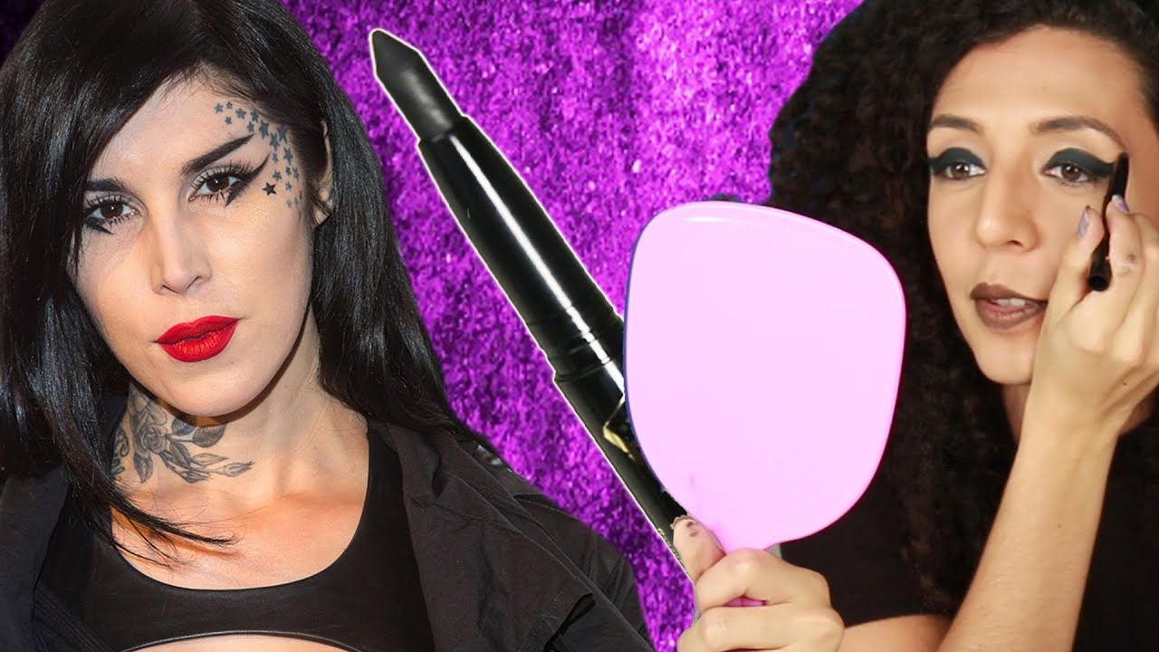 Makeup Lovers Try Kat Von D's Basket Case Eyeliner