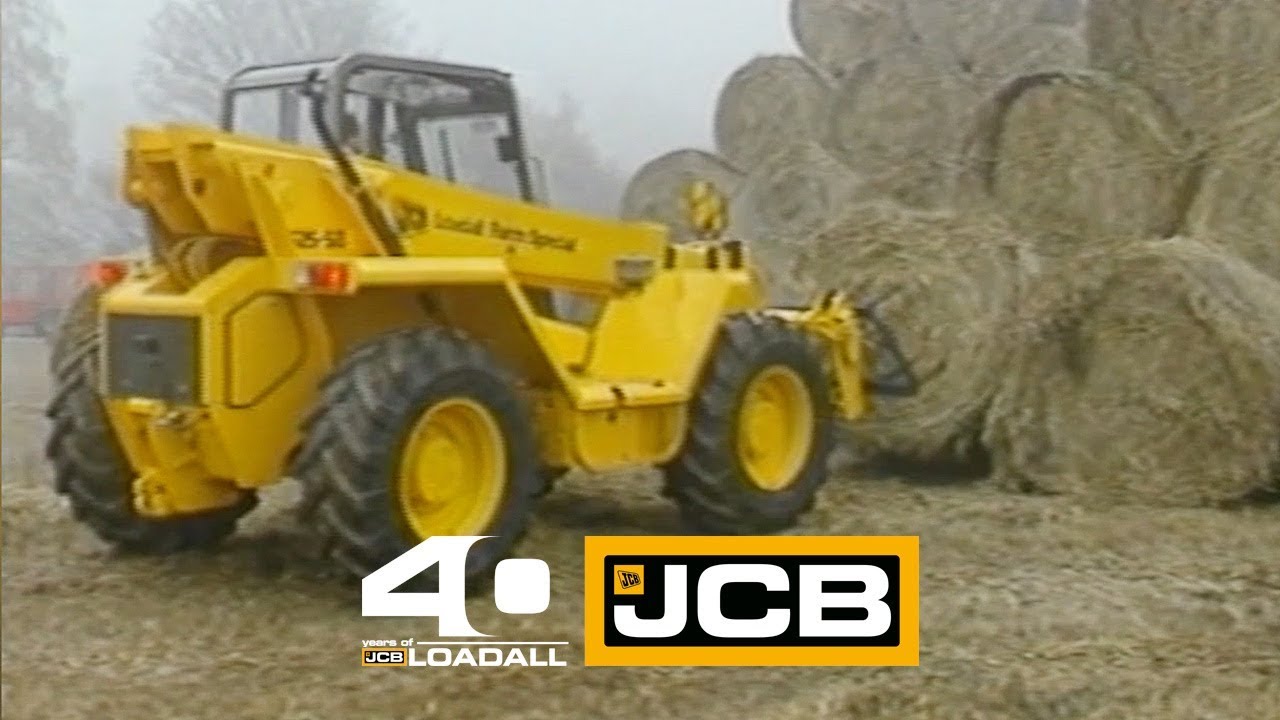 JCB 525 in Dairy Farming - Celebrating 40 Years of Loadall