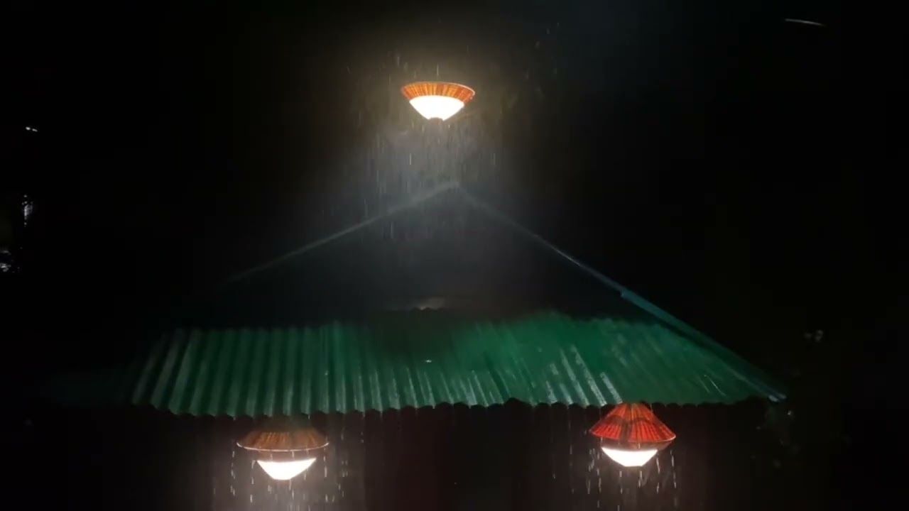 Strong Rain Sounds for Deep Sleep | No Thunder (3 Hours)