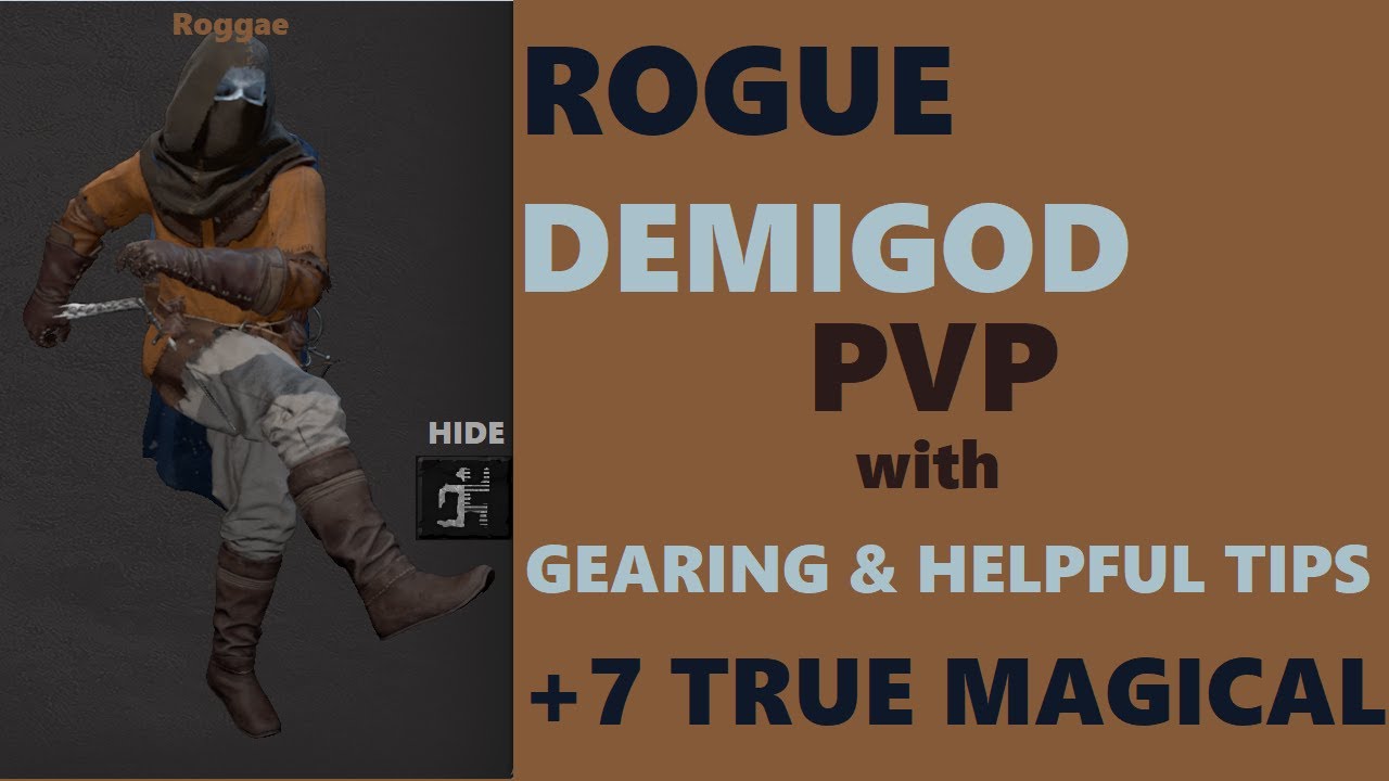NO TEAMING | Push to Demigod | Dark and Darker Rogue