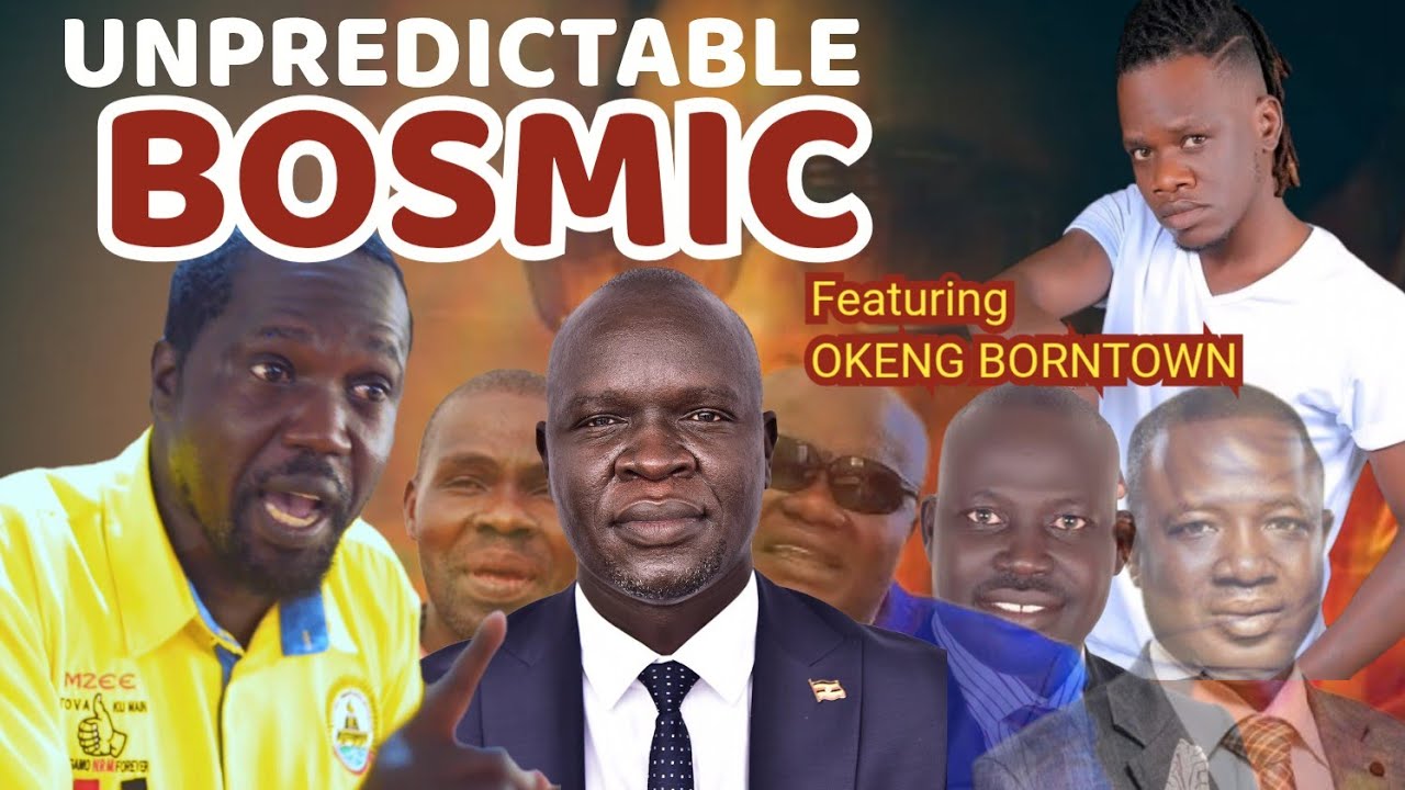 Bosmic is proving to be very unpredictable as he began his speech in style with Okeng BornTown