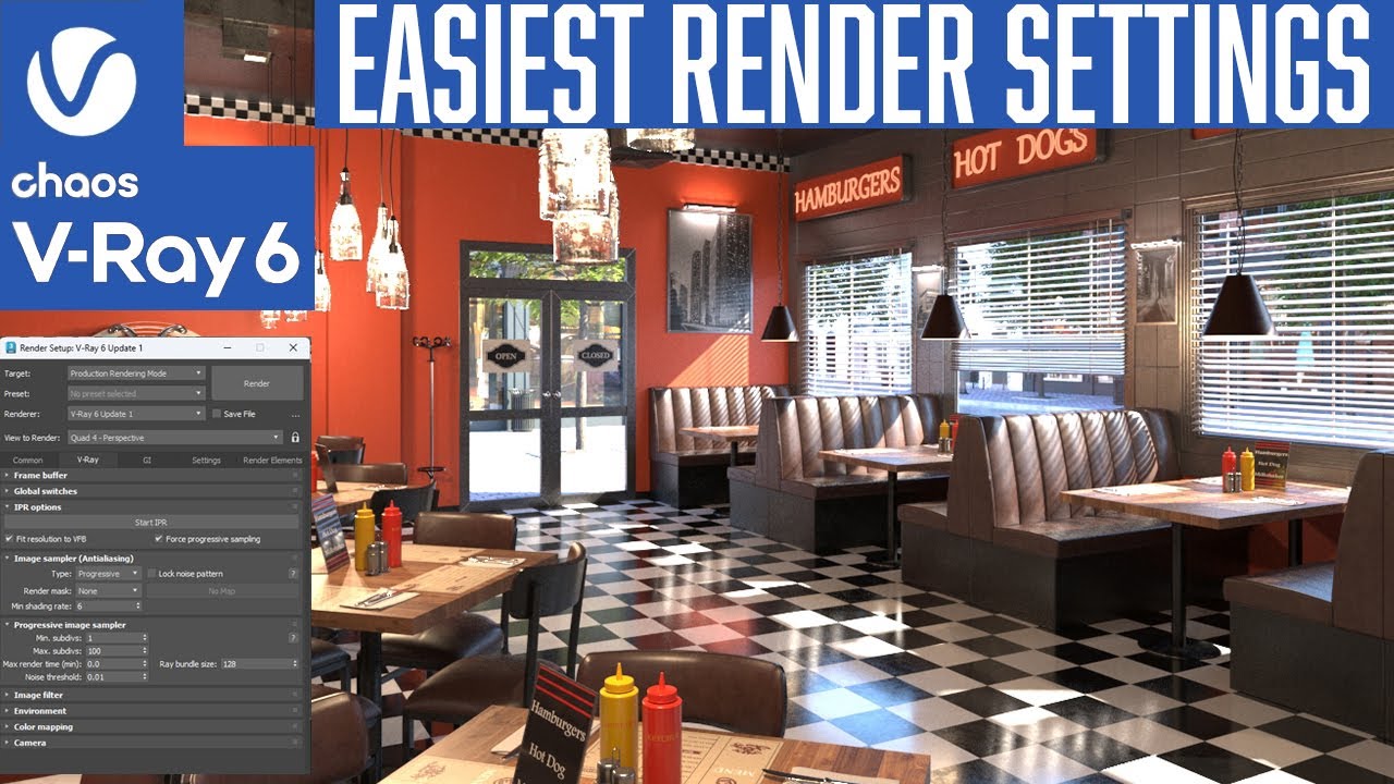 VRAY 6 Best and Easiest Settings - Stop Being Fooled