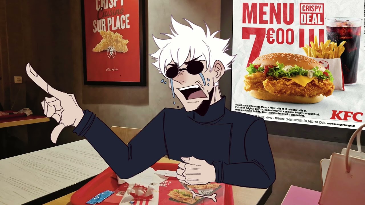 Gojo in KFC (Post Break Up)