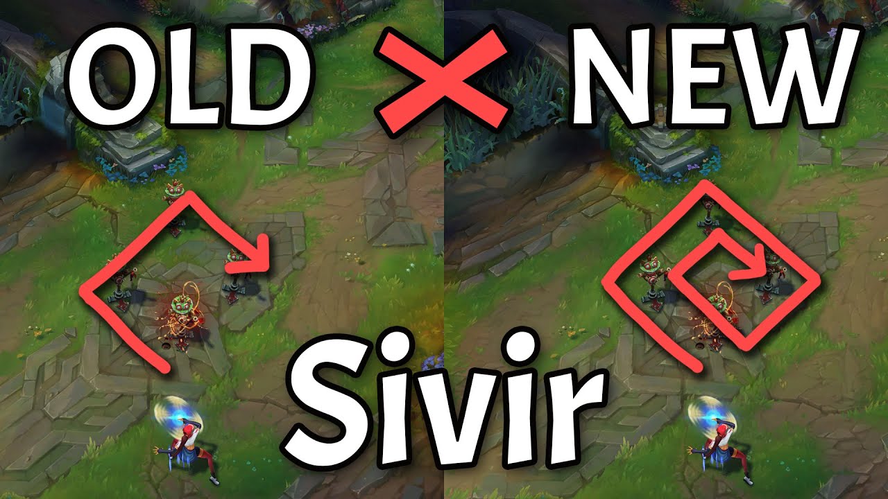 Sivir REWORK: OLD vs. NEW (Side by Side)