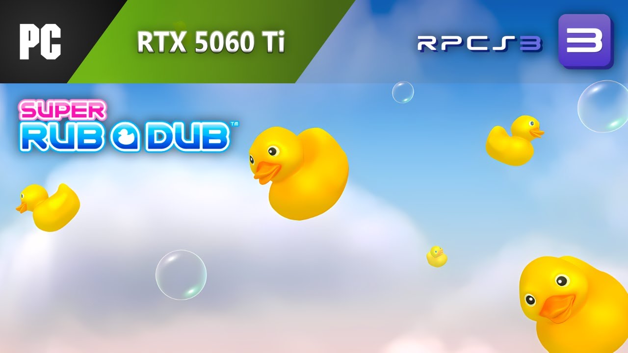 Super Rub 'a' Dub PC Gameplay | RPCS3 + RTX 5060 Ti