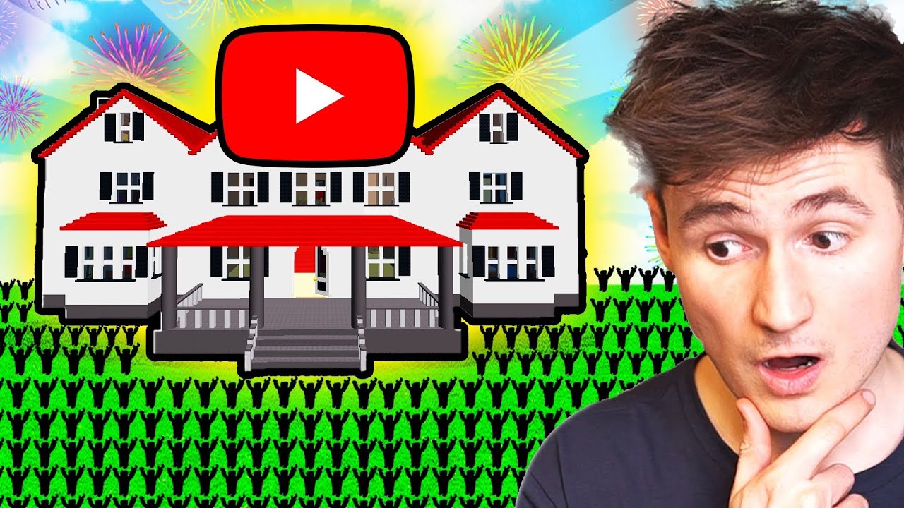 I bought THE TRILLIONAIRE YOUTUBE MANSION in Roblox Youtube Life