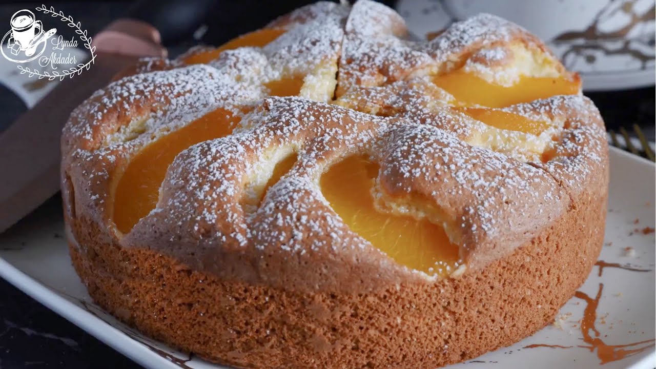 Gâteau moelleux aux abricots