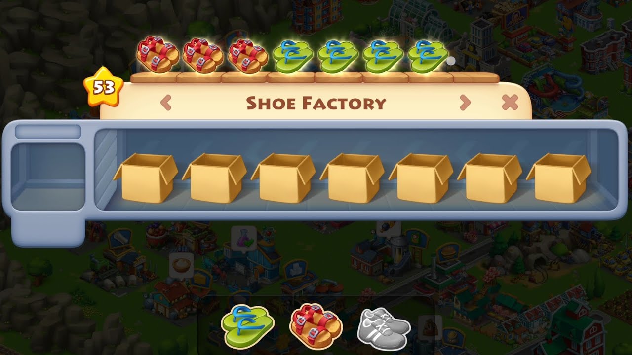 Township Gameplay 👟 What Can We Earn from the Shoe Factory? | Production & Profit Guide 💰