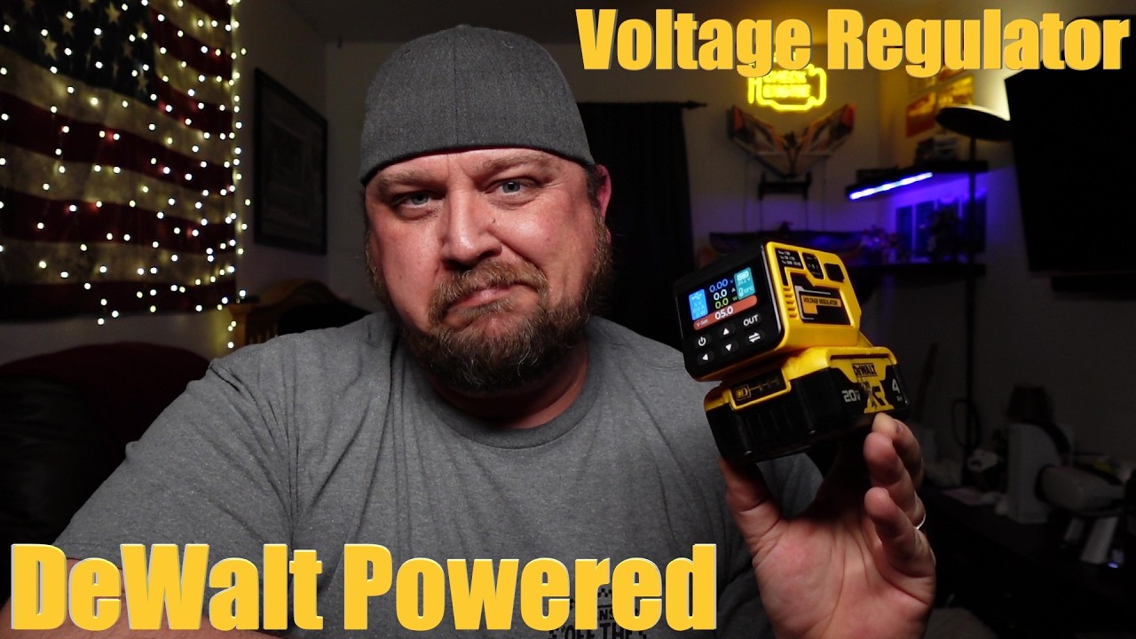 DeWalt/Milwaukee Powered 300W Voltage Regulator