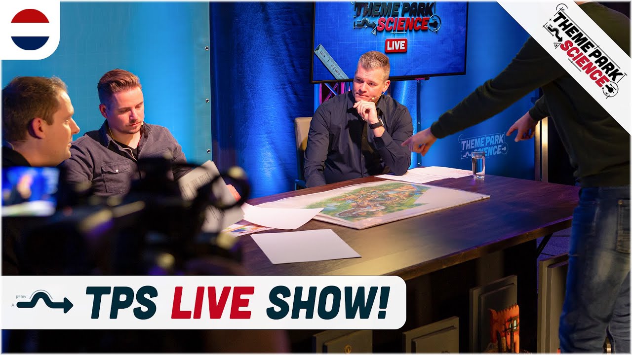 TPS LIVE #1 Hoofdontwerper Toverland, pretparkplattegronden, Coaster Cocktails