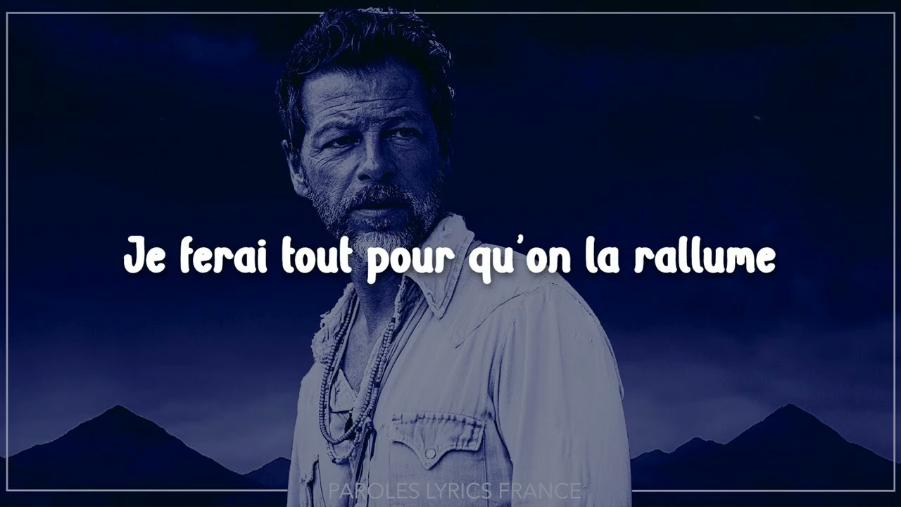 Christophe Maé - La lune (Paroles)