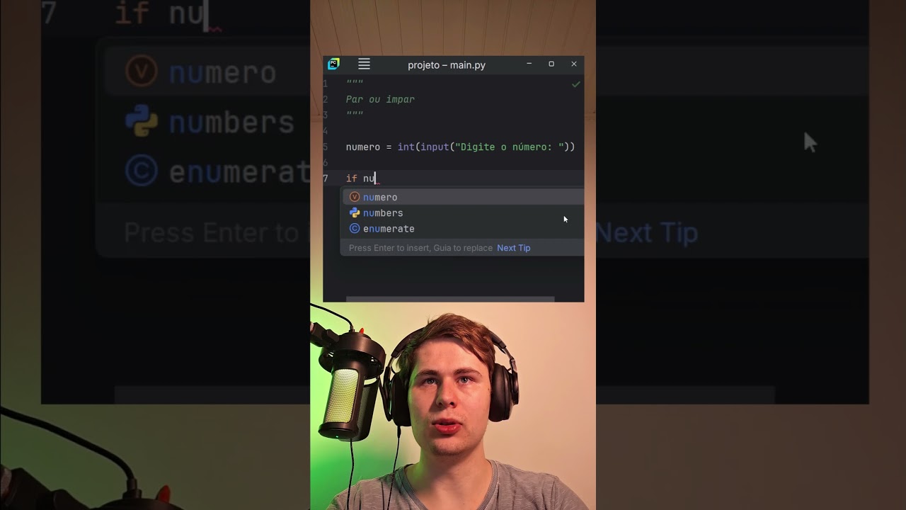 Par ou &iacute;mpar no Python