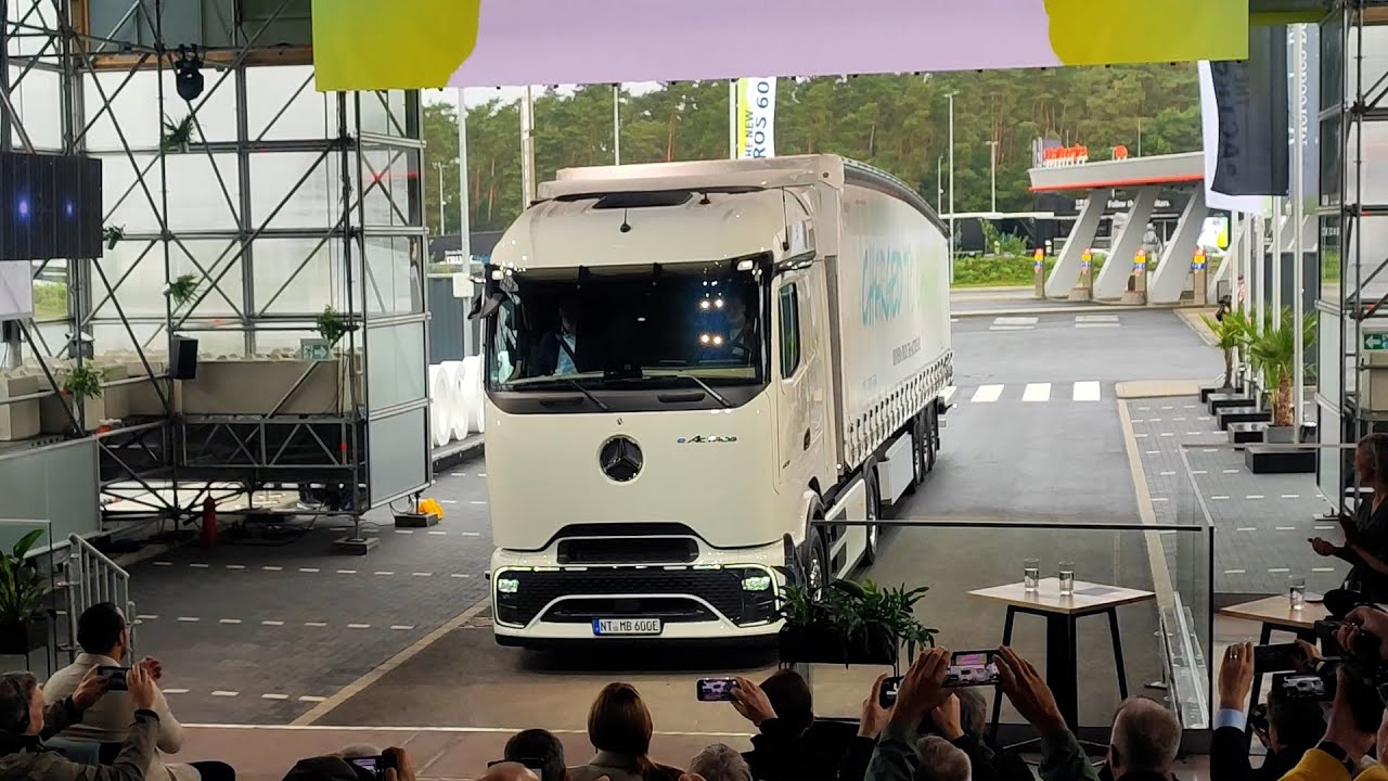 Mercedes eActros 600 - svjetska premijera