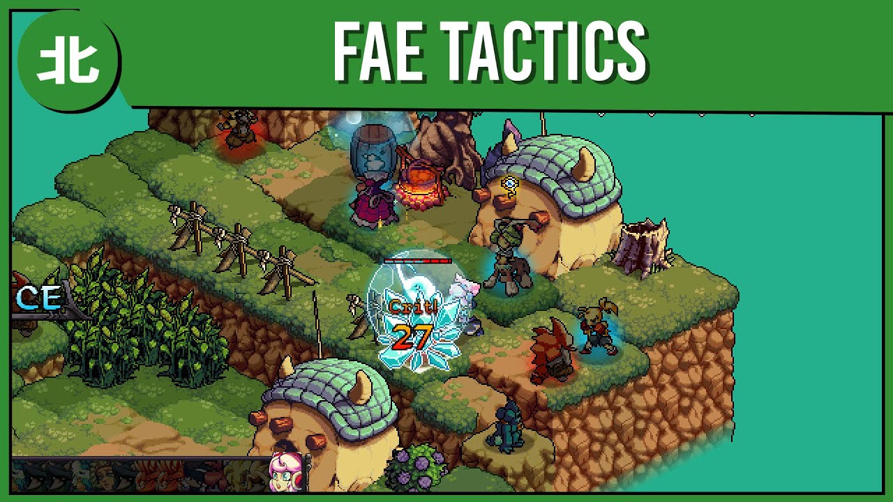 New Fantasy Tactics RPG | Fae Tactics (Northernlion Tries)