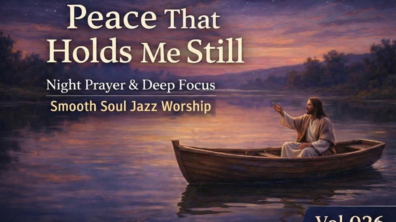 Peace That Holds Me Still | Night Prayer & Deep Focus | Smooth Soul Jazz Worship | Vol.026
