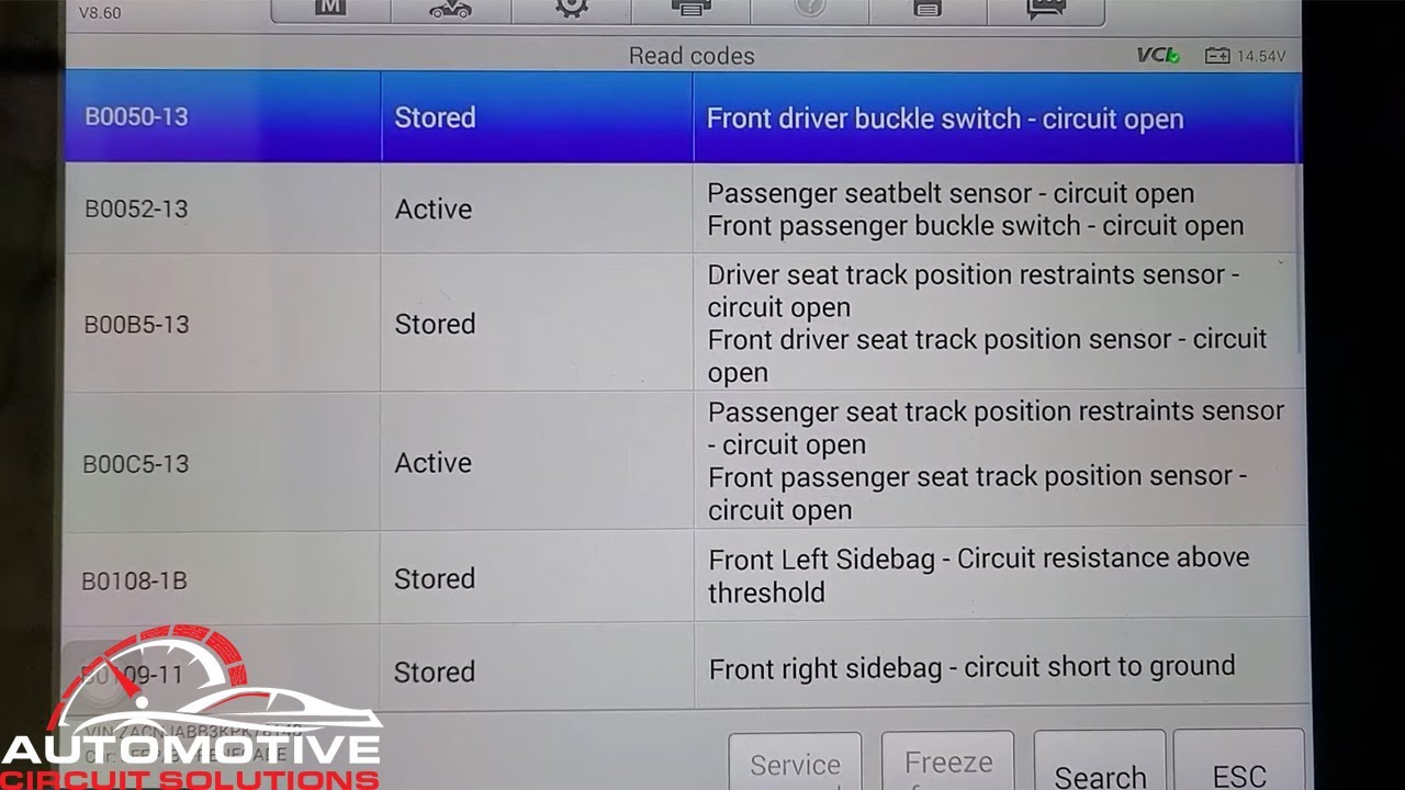 Jeep Renegade Diagnosis After Accident 12+8 Adapter Autel Maxisys Elite
