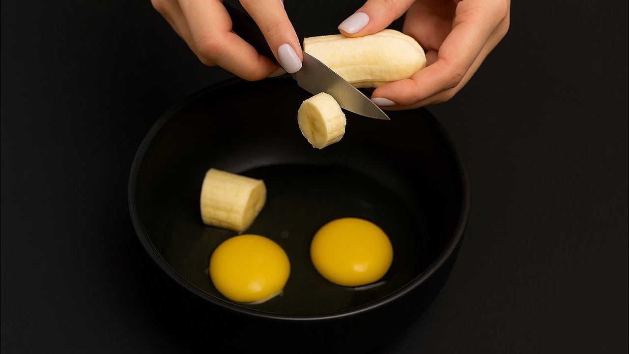 ! Do you have 2 banana and 2 eggs?the banana dessert everyone is talking about!
