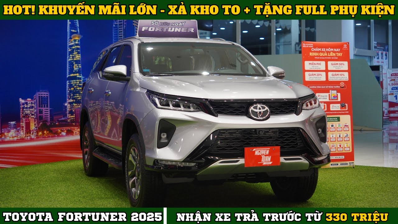 ✅17/11/2025| Toyota Fortuner Giảm Kịch Sàn - Xả Kho Cuối Năm - Giá Lăn Bánh Tốt |Nguyễn Toàn Toyota.