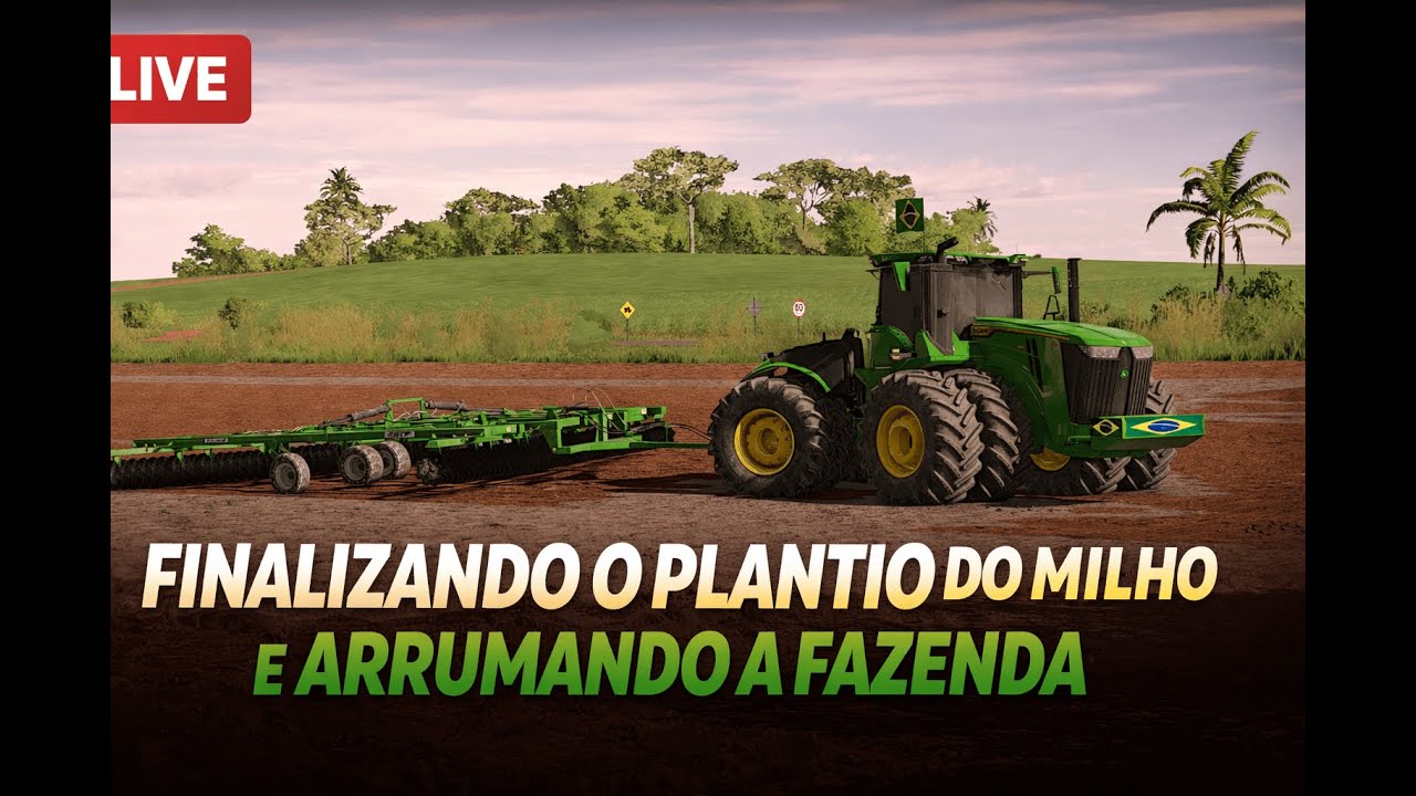 FINALIZANDO O PLANTIO E ARRUMANDO A FAZENDA NO ESTÂNCIA SÃO CARLOS